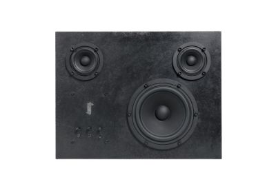 Haut-parleur en acier Transparent